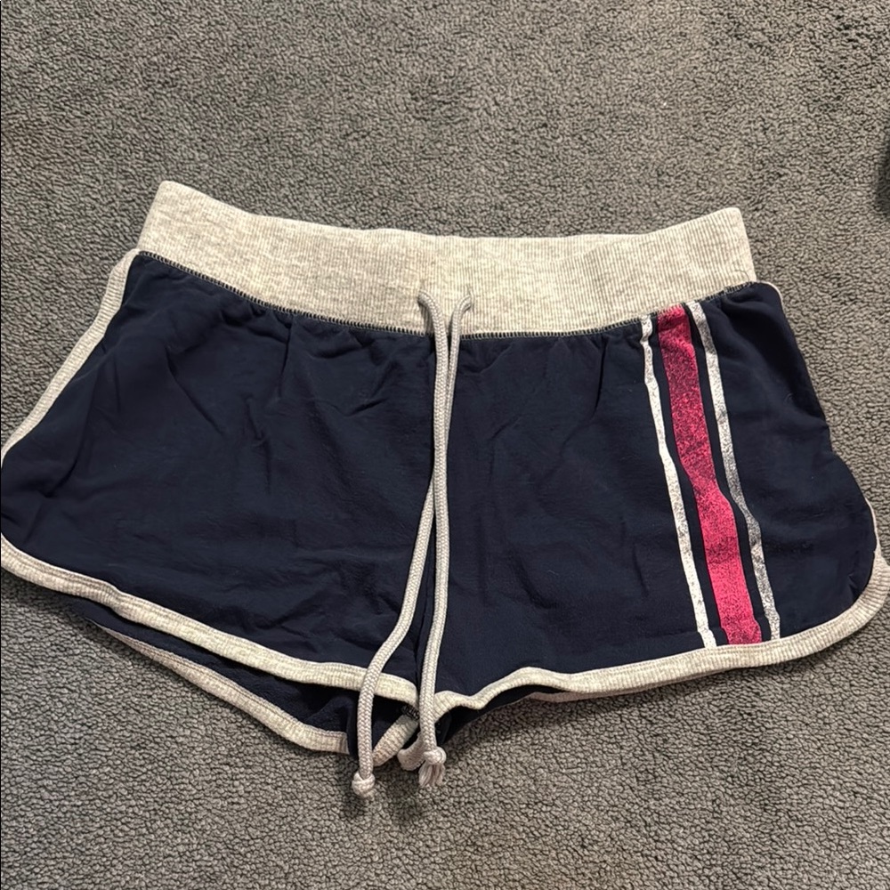 Athletic Shorts with Stripe Detail